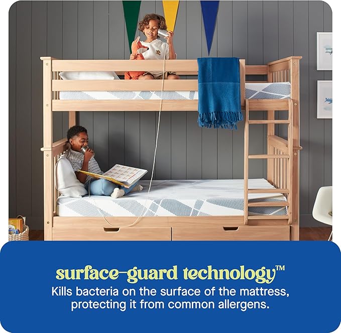 Sealy Dreamlife 8” Foam Mattress-in-a-Box, Twin XL, SealyComfort Gel Memory Foam, Surface-Guard Technology, Breathable Comfort