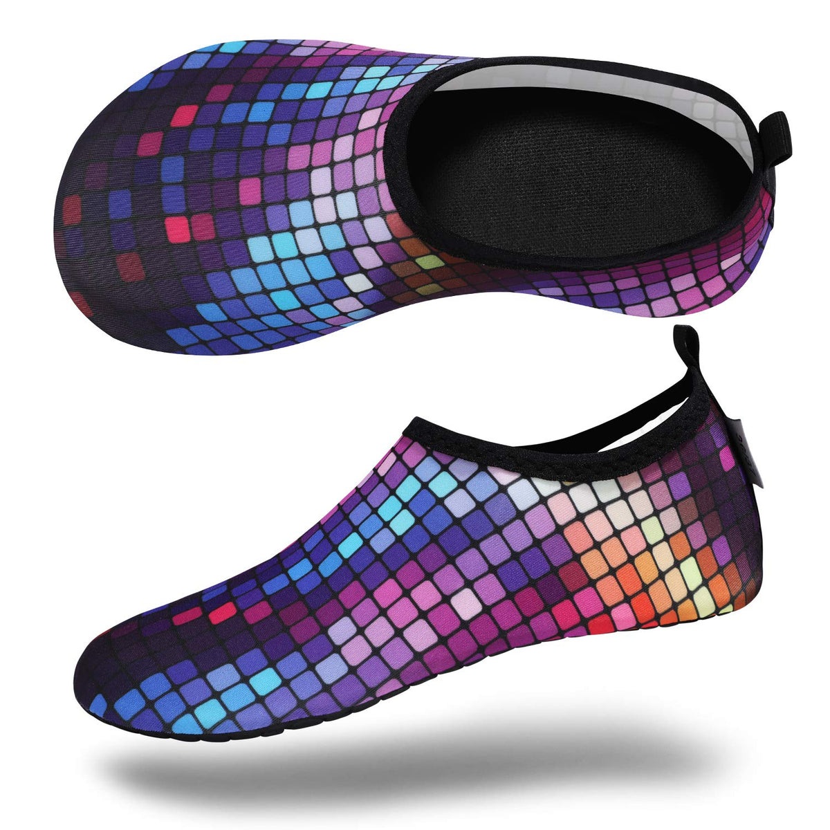 VIFUUR Water Sports Unisex Shoes Purple - 5.5-6.5 W US/ 4.5-5.5 M US (36-37)