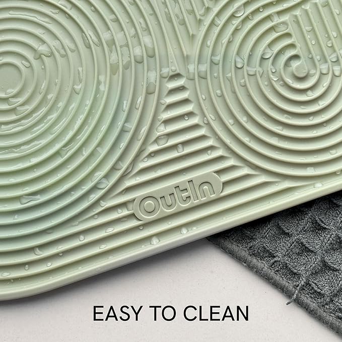 OutIn Silicone Coffee Mat, Foldable & Waterproof