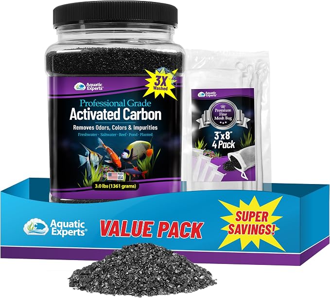Premium Activated Carbon, Aquarium Carbon