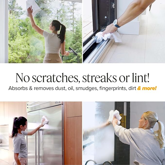 Dupray 10 Microfiber Cloths - Accessories for Dupray Steam Cleaner