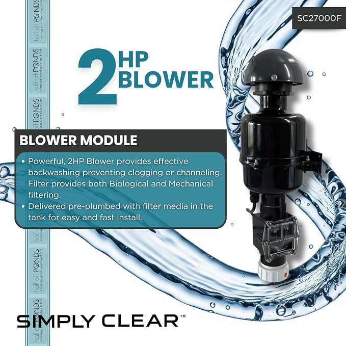 HALF OFF PONDS Simply Clear PRO Koi Pond Filter System