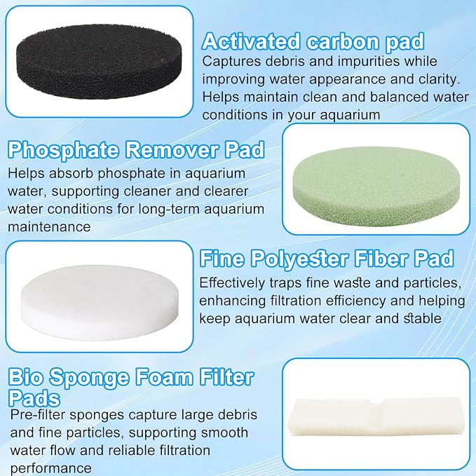 30pcs FX4 Canister Filter Media Replacement Kit Compatible