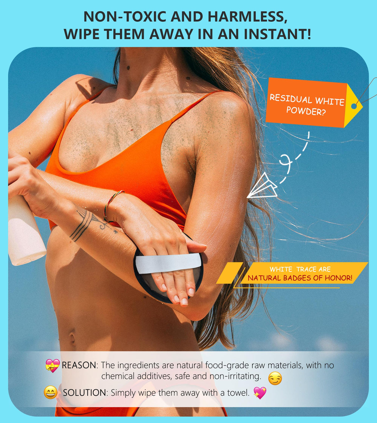 Sand Remover for Beach Cleaner Eraser Flower Family Women Wipe Off Mitt Duster Brush Cup Holder Game Toy Cruise Ship Accessories Summer Vacation Must Have Hawaii Trip Essential Honeymoon Gift Towel