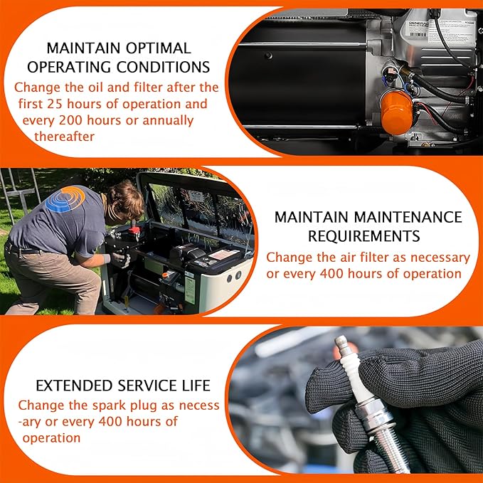 6485 Maintenance Kit for Generac 16-26kW Air Cooled Standby Generators