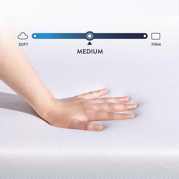 Best Price Mattress 8 Inch Memory Foam Mattress, Cooling Gel Infused, Certified Safe Foams & Fabric, Mattress in a Box, Twin