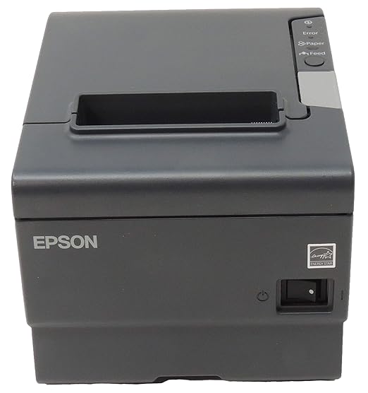 EPSON TM-T88V Monochrome Thermal Receipt Printer (USB/Serial/PS180 Power Supply) (Renewed)