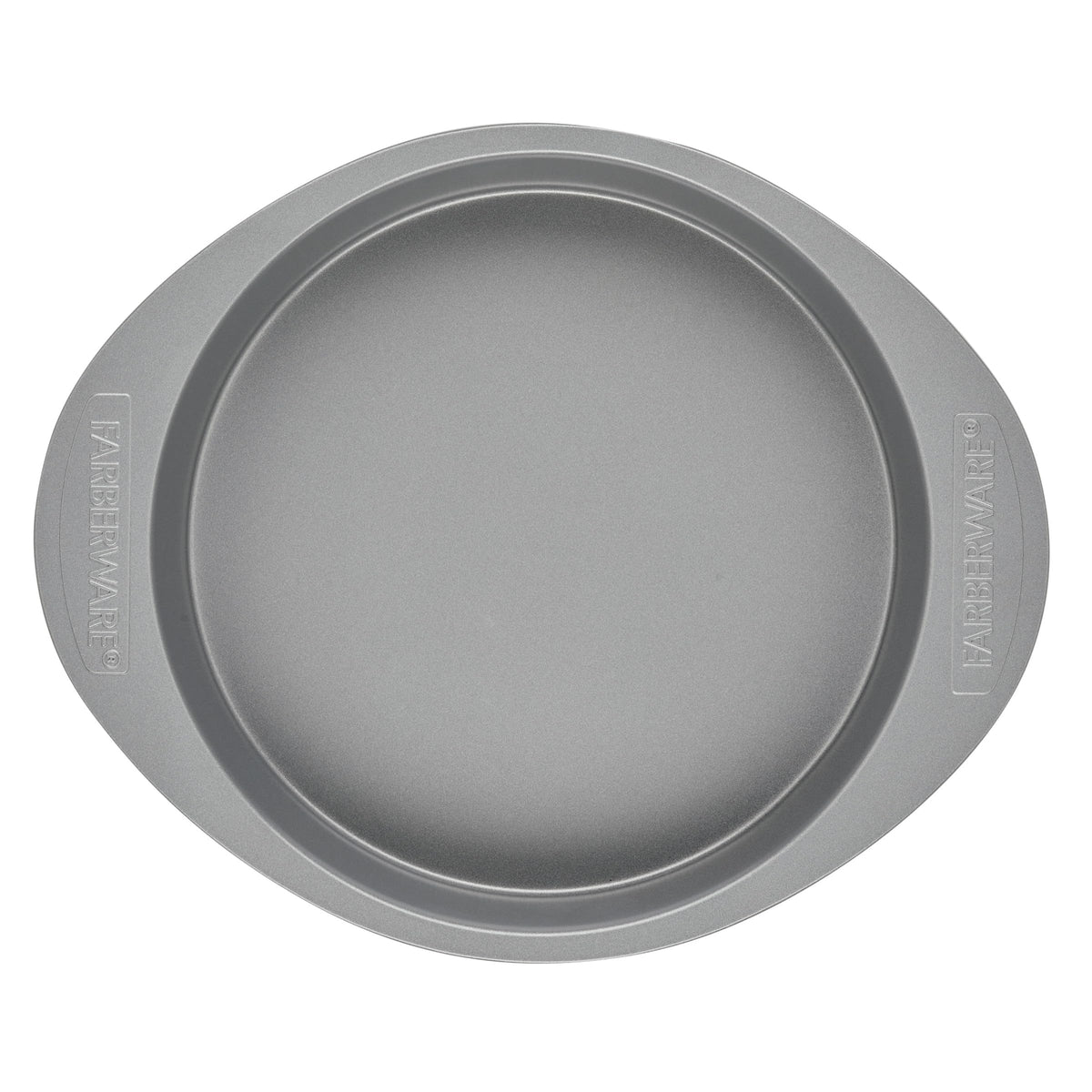 Farberware Nonstick Bakeware 9-Inch Round Cake Pan, Gray