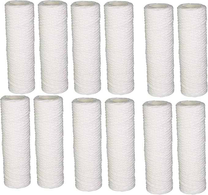 CFS – 12 Pack Whole House Basic Water Filters Cartridge Compatible