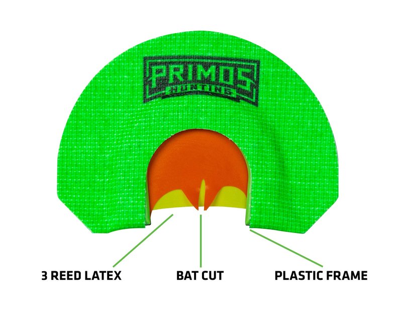 Primos Hunting Primos The Lucy Hen House Series Turkey Mouth Call, Green PS1267