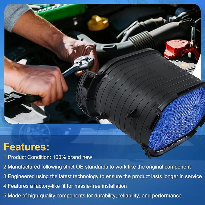 CA9516 Engine Air Filter for Ford 03-07 F250 F350 F450 F550 Super Duty 6.0L V8