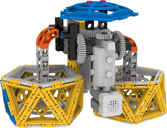 Thames & Kosmos Robotics: Smart Machines - Super Sphere STEM Experiment Kit | Build & Program a 9-inch Robotic Sphere + 6 Other Robot Models | Basic Coding | Color Manual | Requires Tablet, Smartphone