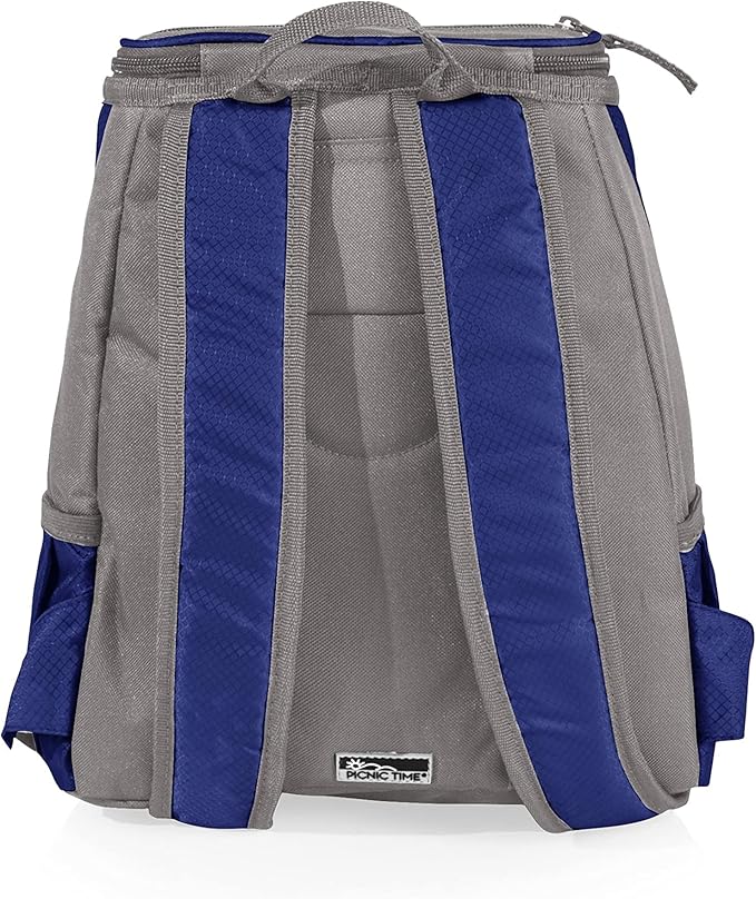 Picnic TIME Disney Lilo & Stitch Backpack Cooler, Insulated Leakproof Soft Cooler Backpack, Waterproof Lunch Bag, Portable Hiking Backpack Ice Chest for Picnic, Beach, Camping & Travel (Navy Gray)