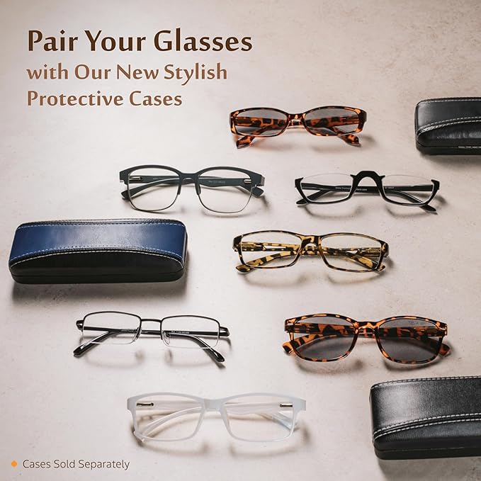 TruVision Readers Reading Glasses, Comfort Spring Hinges