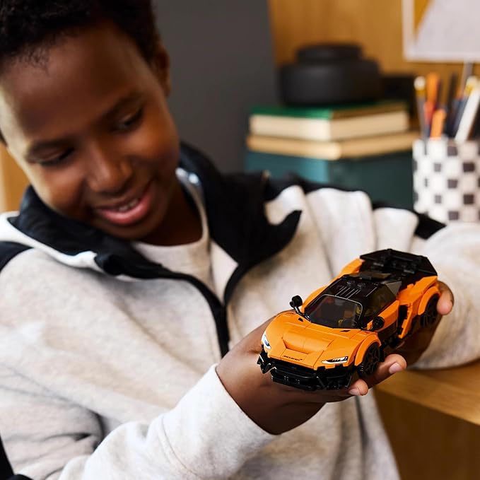 Lego 77257 Speed Champion McLaren W1 Toy Birthday Present Blocks for Boys and Girls Children 9 Years Old 10 Years Old 11 Years Old Elementary School Vehicles Car Mini Car Interior Stylish