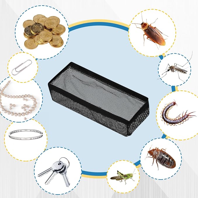 Zonon 12 Pcs 6 x 12 Inch Floor Register Cover Trap Vent Screen