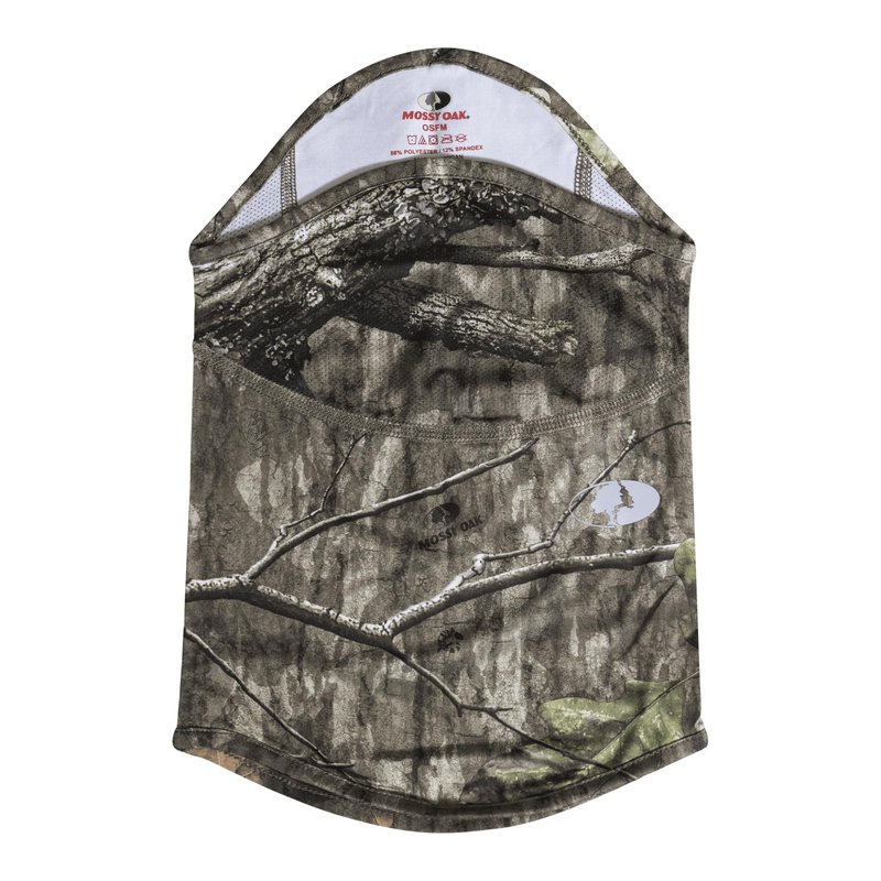Mossy Oak Camo Hunting Face Mask, Neck Gaiter