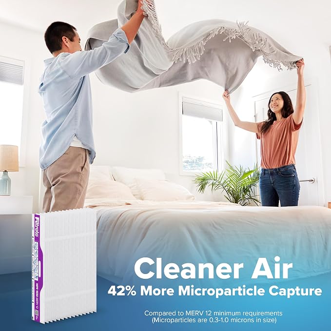 Filtrete 20x25x4 Refillable Air Filter replacement, MPR 1550, MERV 12, Allergen