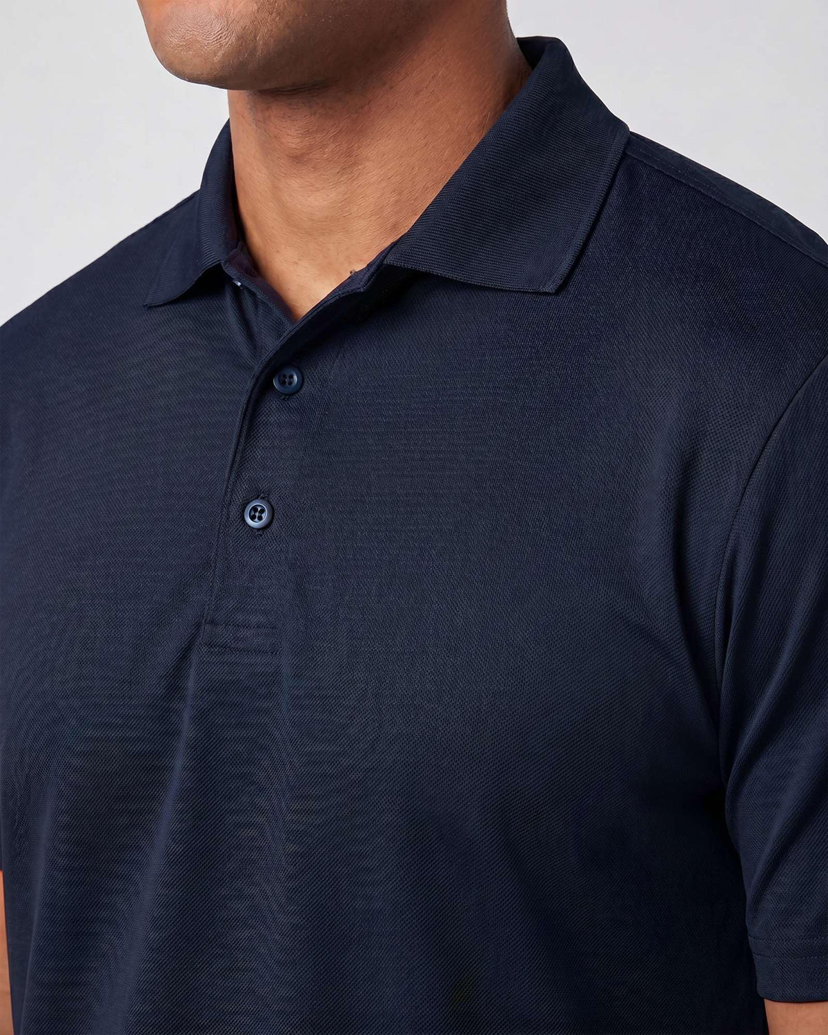 Real Essentials 3 Pack: Men's Short Sleeve Golf Polo Casual Workout Sports Moisture Wicking Collared Shirt (Big & Tall)