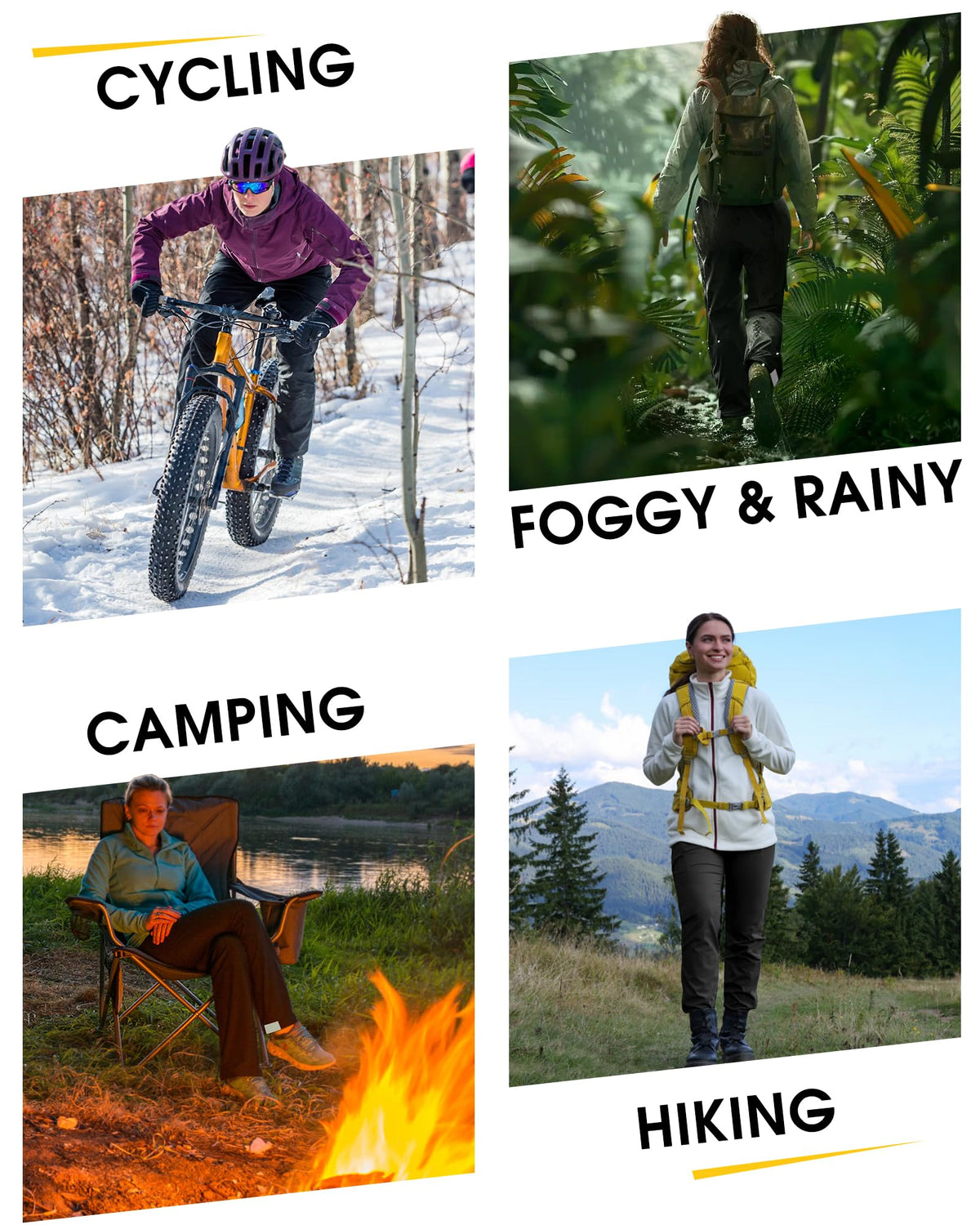 33,000ft Packable Rain Pants for Women Waterproof Pants Lightweight Rain Over Pants Outdoor Windproof Pant for Golf Hiking Navy