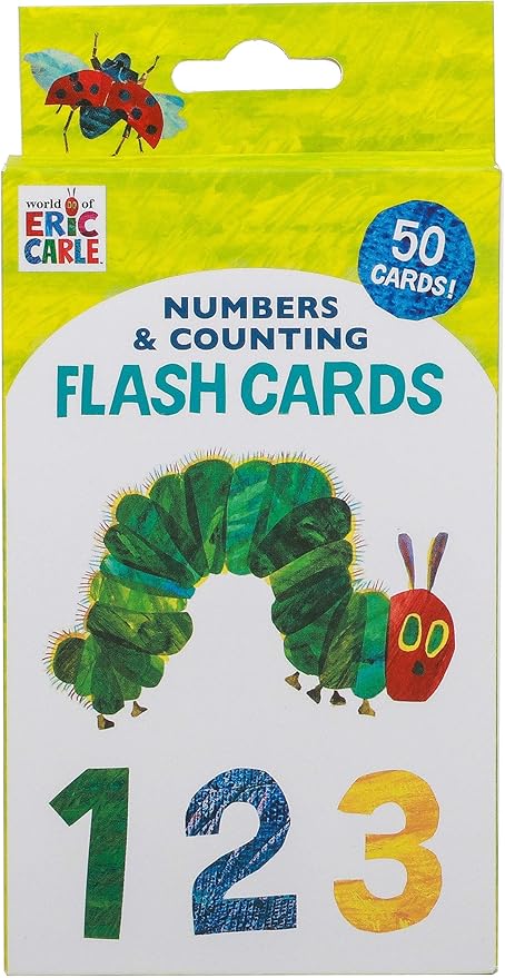 Chronicle Books World of Eric Carle (TM) Numbers & Counting Flash Cards: (Learning To Count Cards, Math Flash Cards for Kids, Eric Carle)
