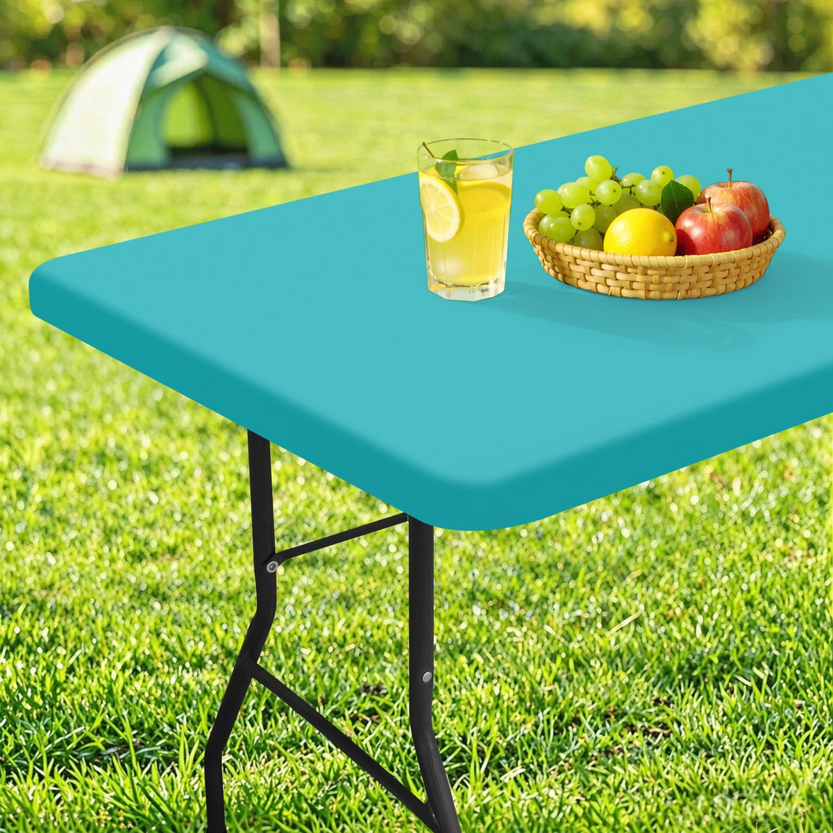 homing Rectangle Table Cloth Cover 8 Foot Elastic Fitted Tablecloth