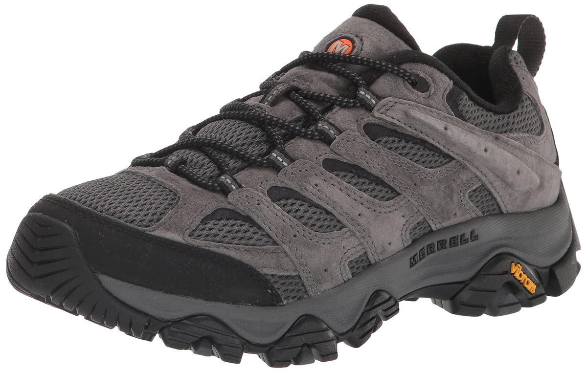 Merrell Mens Moab 3 Hiking Shoe, Granite V2, 8 Wide US
