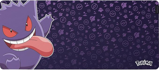 Razer Gigantus V2 XXL Gaming Mouse Pad: Textured Micro-Weave Cloth Surface - Thick, High-Density Rubber Foam - Anti-Slip Base - Pokemon Gengar Edition