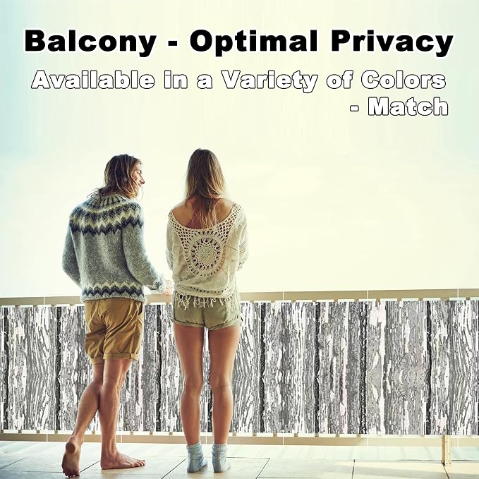 Fence Privacy Screen 4.9' x 65.6' UV Protection Weather-Resistant Outdoor