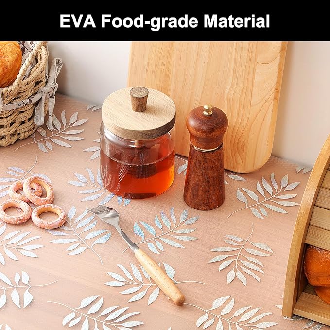 Cooyes Shelf Liner – Premium Non-Adhesive Cabinet & Drawer Liner for Kitchen – Waterproof Shelf Paper with Modern Pattern – Durable EVA Cabinet Mat – Easy to Cut （12" W x 120" L）