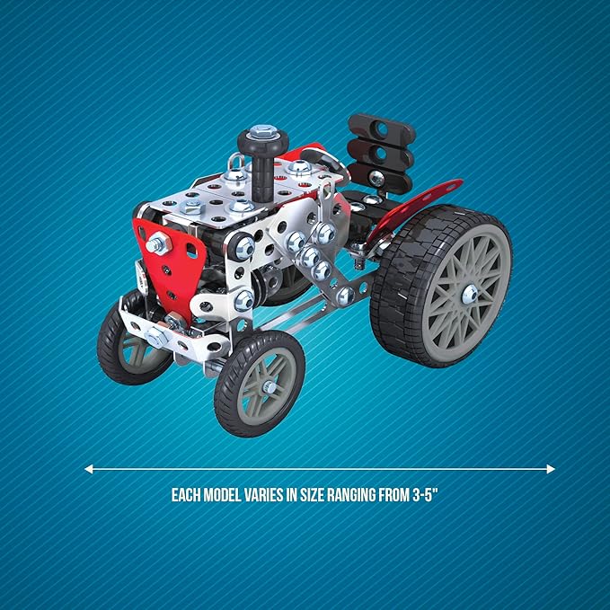 Schylling Steel Works 5 Model Construction Building Kit