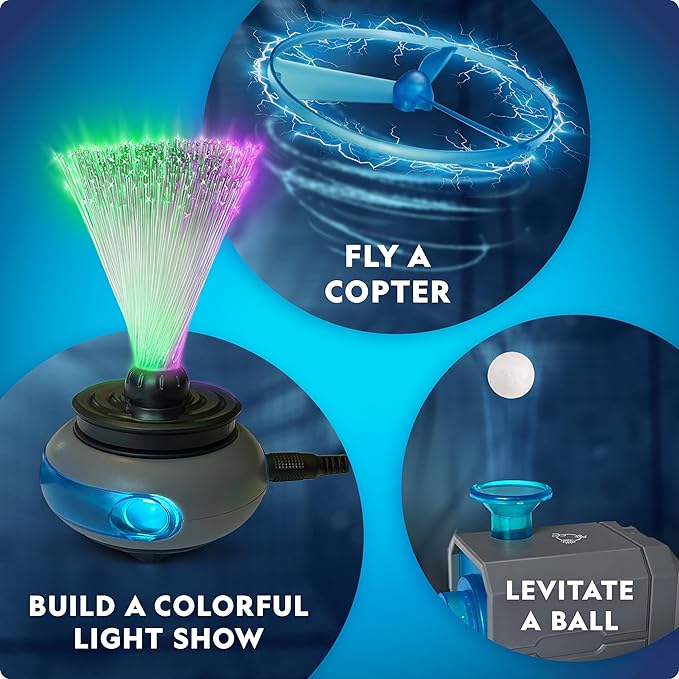National Geographic Circuit Maker Electronics Science Kit – 60 Hands-On STEM Projects for Kids, Build Real Electrical Circuits, Educational STEM Activity for Learning Electricity & Engineering Skills