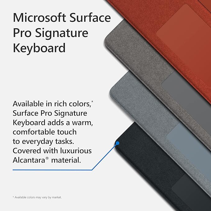 Microsoft Surface Pro Signature Keyboard - Poppy Red