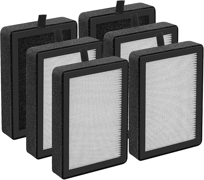 6 Pack LV-H128 Replacement Filter Compatible