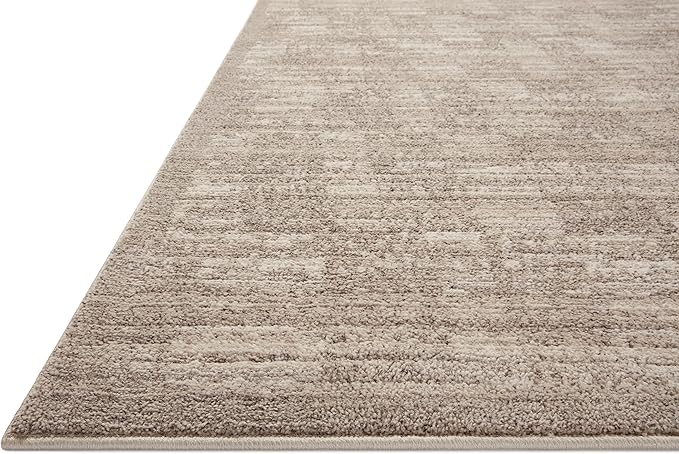 Loloi Darby Collection DAR-07 Pebble/Sand 2'-7" x 10'-0" Runner Rug