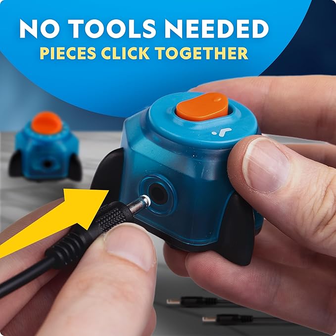 National Geographic Circuit Maker Electronics Science Kit – 60 Hands-On STEM Projects for Kids, Build Real Electrical Circuits, Educational STEM Activity for Learning Electricity & Engineering Skills