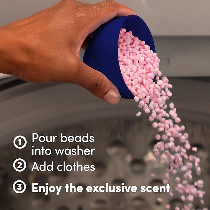Downy Cozy Collection In-Wash Laundry Scent Booster Beads, Cherry Jubilee Scent, 7.8 oz, Limited Edition Laundry Beads