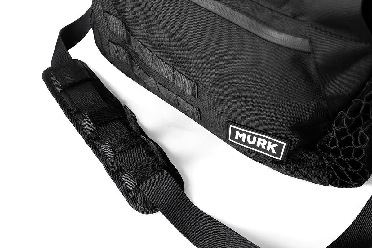 MVRK Waterproof Gym Bag: Durable Heavy Duty Duffle Bag with 8 Optimal Compartments- Water Proof Shoe Pouch and Ball Holder 18"