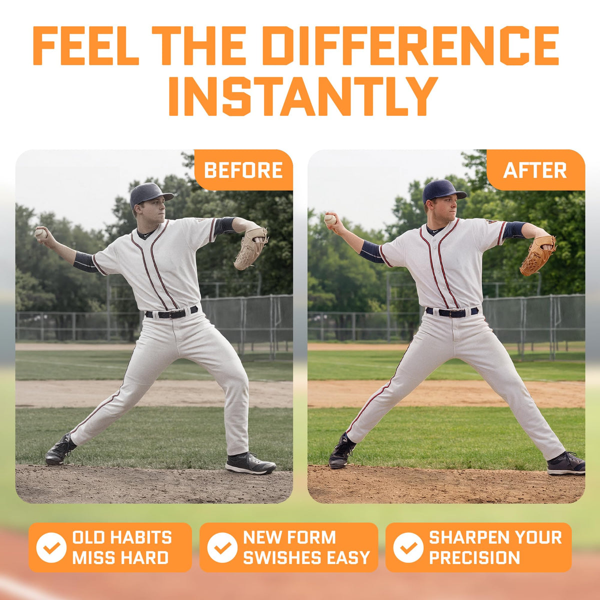 ACELETIQS Baseball Pitching Lead Leg Trainer – Adjustable Stride & Resistance Trainer for Pitchers – Improve Power, Balance & Mechanics – Heavy-Duty Steel Pitching Training Aid