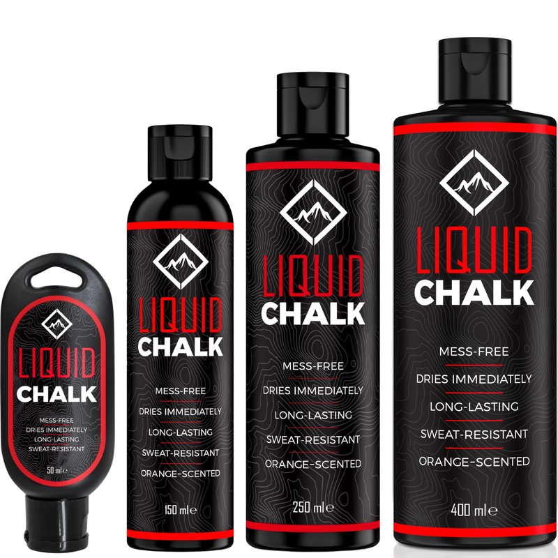Liquid Chalk for Rock Climbing, Weight Lifting, Gymnastics - Liquid Grip for Workout Training - Climbing Chalk & Lifting Chalk for Weightlifting - Liquid Gym Chalk (400ML)