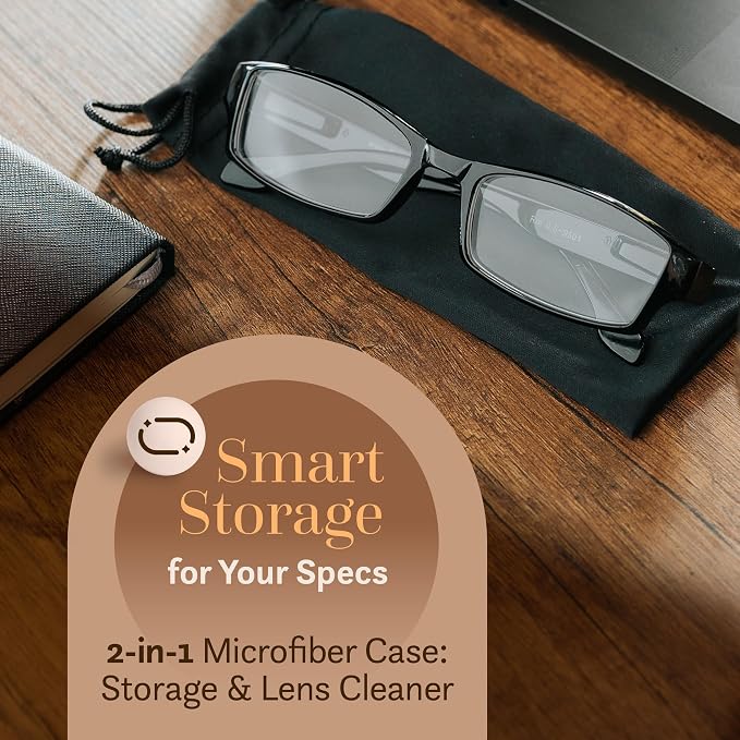 TruVision Readers Reading Glasses, Comfort Spring Hinges