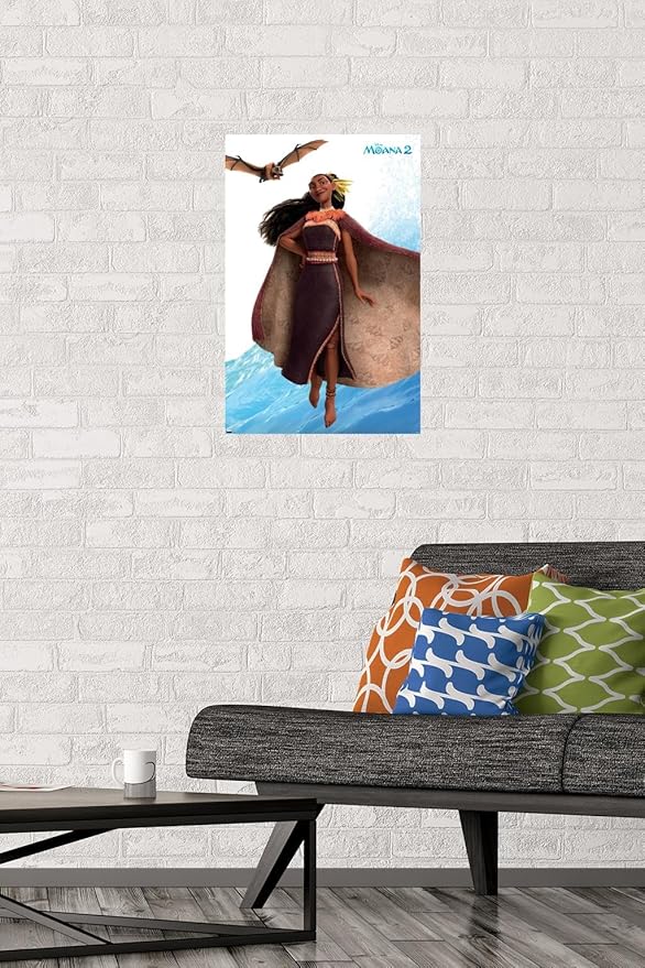 Trends International Disney Moana 2 - Matangi Wall Poster, 22.4L x 14.7W, Premium Unframed Version