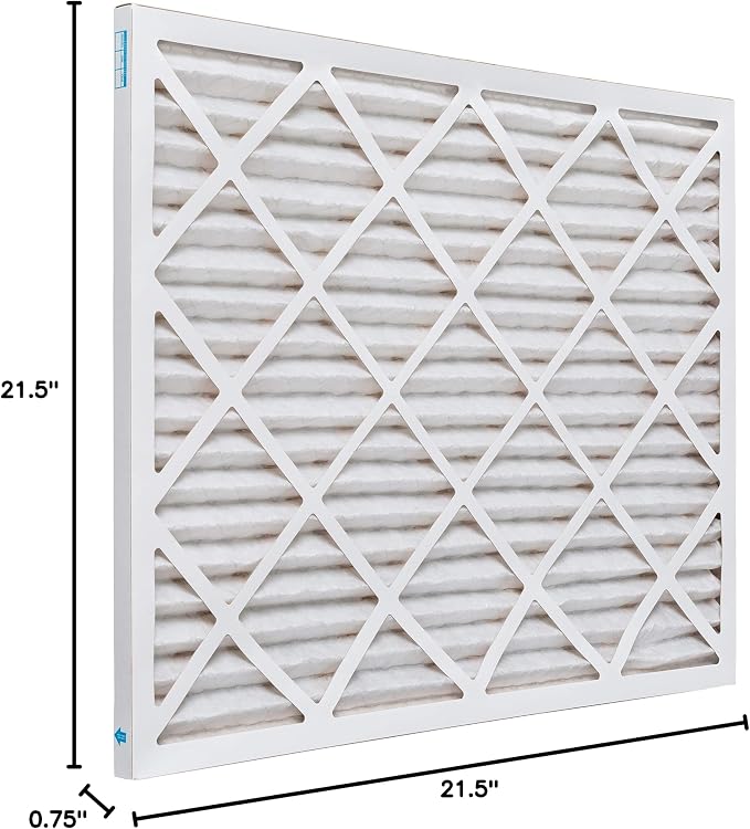 Aerostar 21 1/2x23 3/8x1 MERV 11 Pleated Air Filter, AC Furnace Air Filter