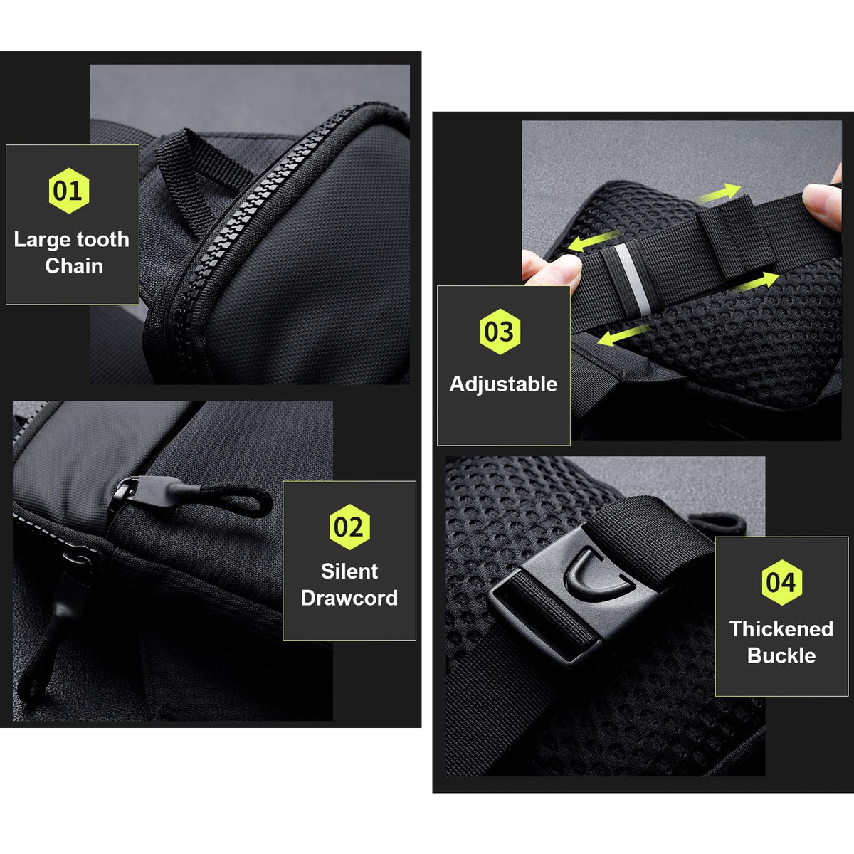 Casecret Small Crossbody Bag for Men Women Mini Sling Bag Trendy Casual Waterproof Phone Bag Chest Fanny Pack for Travel Sport Running