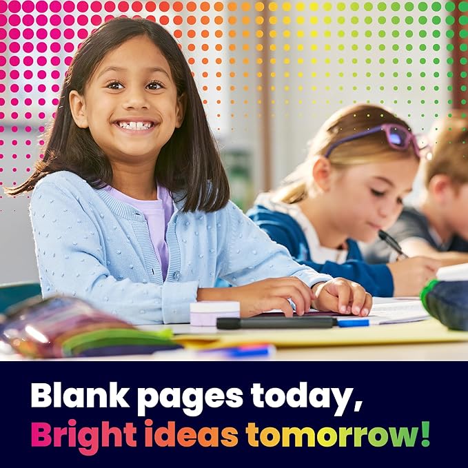 Hygloss Blank Books - Bulk 100 Pack – 4.25" x 5.5" A6 Assorted Colors – Paperback Blank Books for Kids to Write Stories, Doodle Art – Plain Drawing Sketchbook, Unlined Journal, Notebook Without Lines