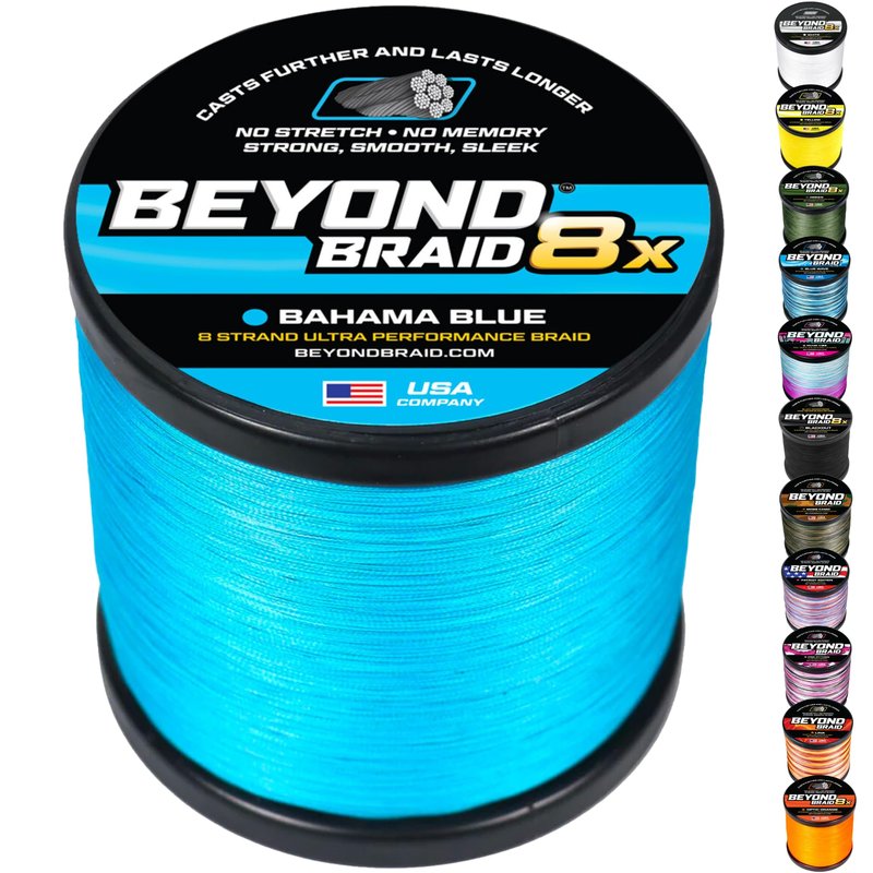 Beyond Braid Bahama Blue 2000 Yards 15LB