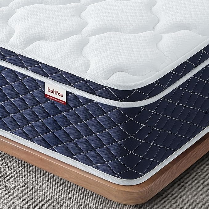 Twin XL Mattress 14 Inch, Medium Firm Targeted Side, Back & Combination Sleepers, 4 Layer Gel Memory Foam Hybrid Mattress for Back Pain & Balanced Comfort, Mattresses in a Box | 80" x 38"