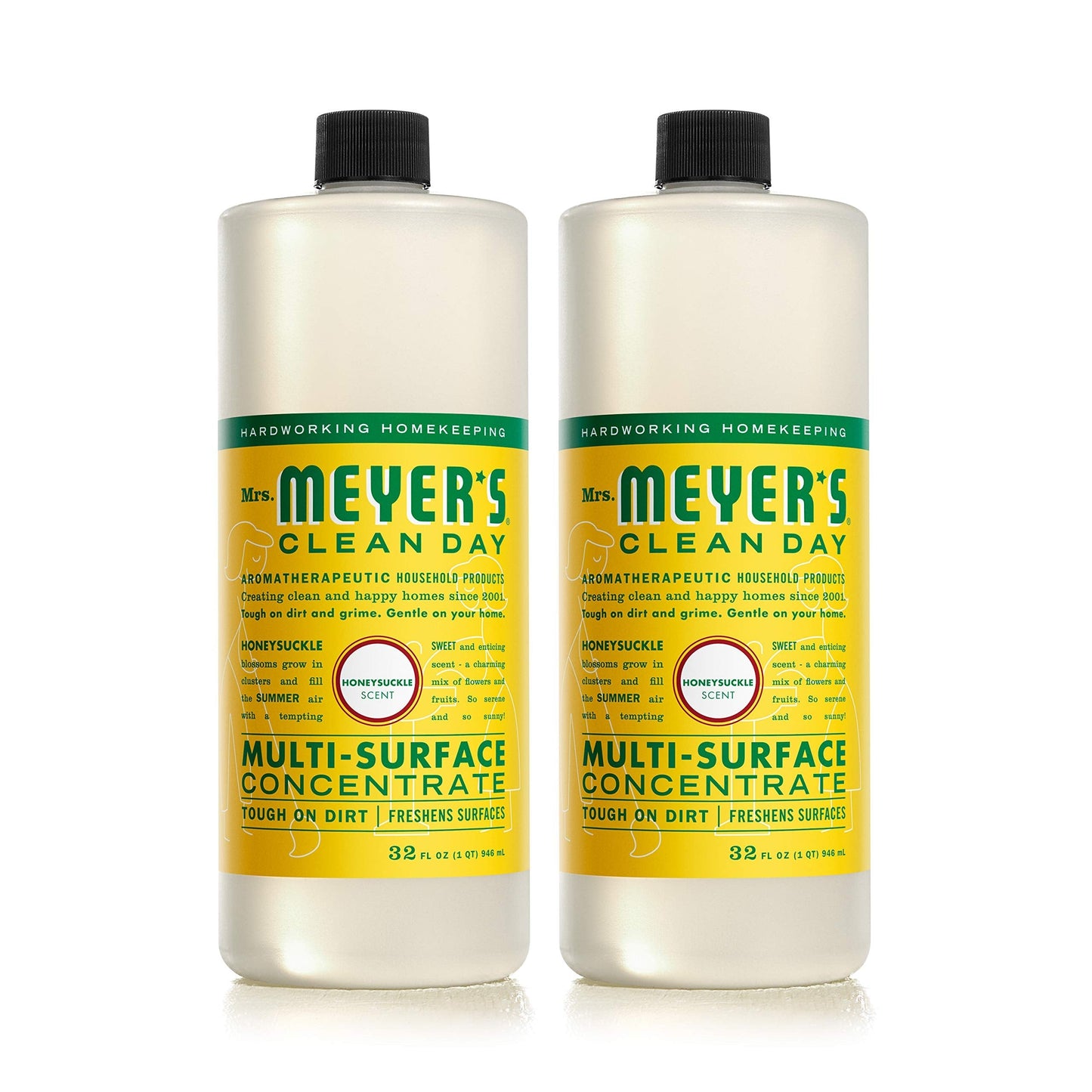 MRS. MEYER'S CLEAN DAY Multi-Surface Everyday Cleaner, Cruelty Free Formula, Lavender Scent, 16 oz- Pack of 3