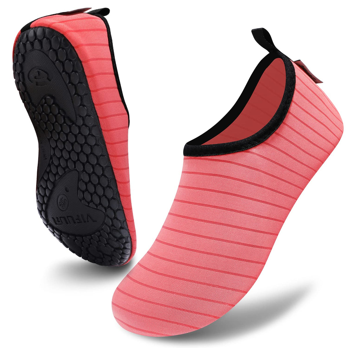 VIFUUR Water Shoes for Men Women Barefoot Quick Dry Aqua Socks Slip On