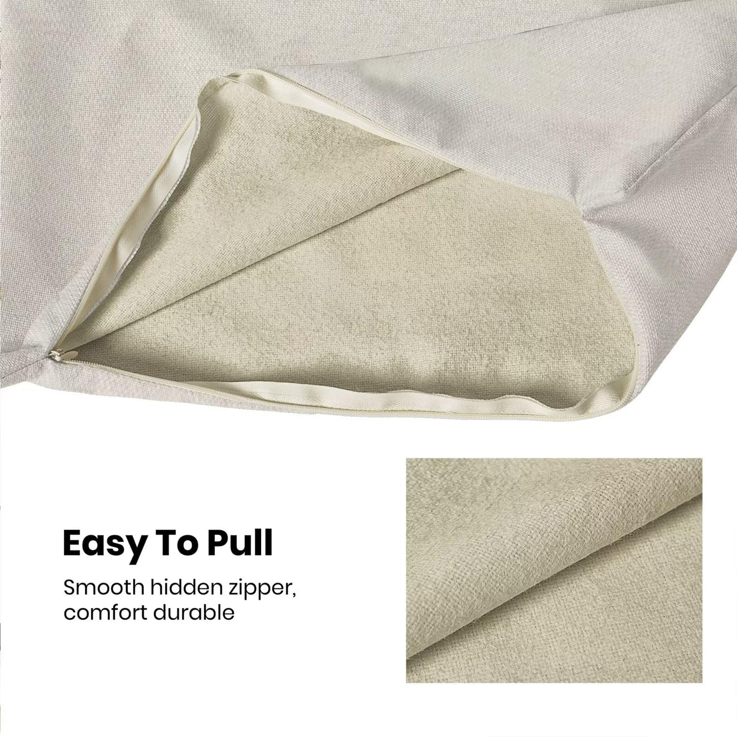 Yellow Bee Pillow Covers 20x20 Set of 2 Polka Dots Outdoor Decorative Throw Pillow Covers Summer Farmhouse Seasonal Linen Cushion Case for Home Sofa Couch Outdoor Decor